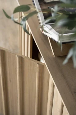 Dressoir Jake Eikenhout 183cm - Naturel - Loft24.nl