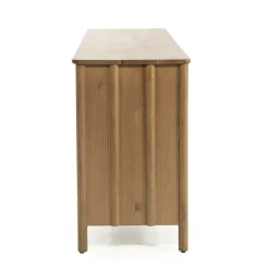 Dressoir Jake Eikenhout 183cm - Bruin - Loft24.nl