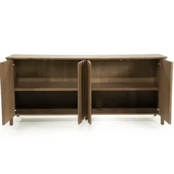 Dressoir Jake Eikenhout 183cm - Bruin - Loft24.nl