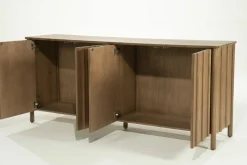 Dressoir Jake Eikenhout 183cm - Bruin - Loft24.nl