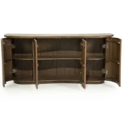 Dressoir Josh Eikenhout 180cm - Bruin - Loft24.nl