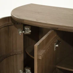 Dressoir Josh Eikenhout 180cm - Bruin - Loft24.nl