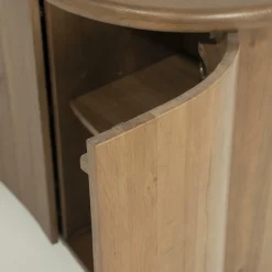 Dressoir Josh Eikenhout 180cm - Bruin - Loft24.nl