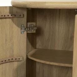 Dressoir Josh Eikenhout 180cm - Naturel - Loft24.nl