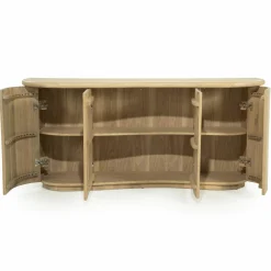 Dressoir Josh Eikenhout 180cm - Naturel - Loft24.nl