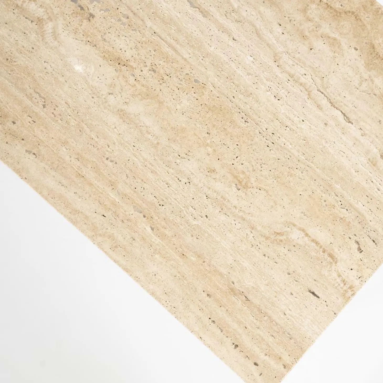 Dressoir Lio Mangohout Travertin 200x41x75cm - bruin - Loft24.nl