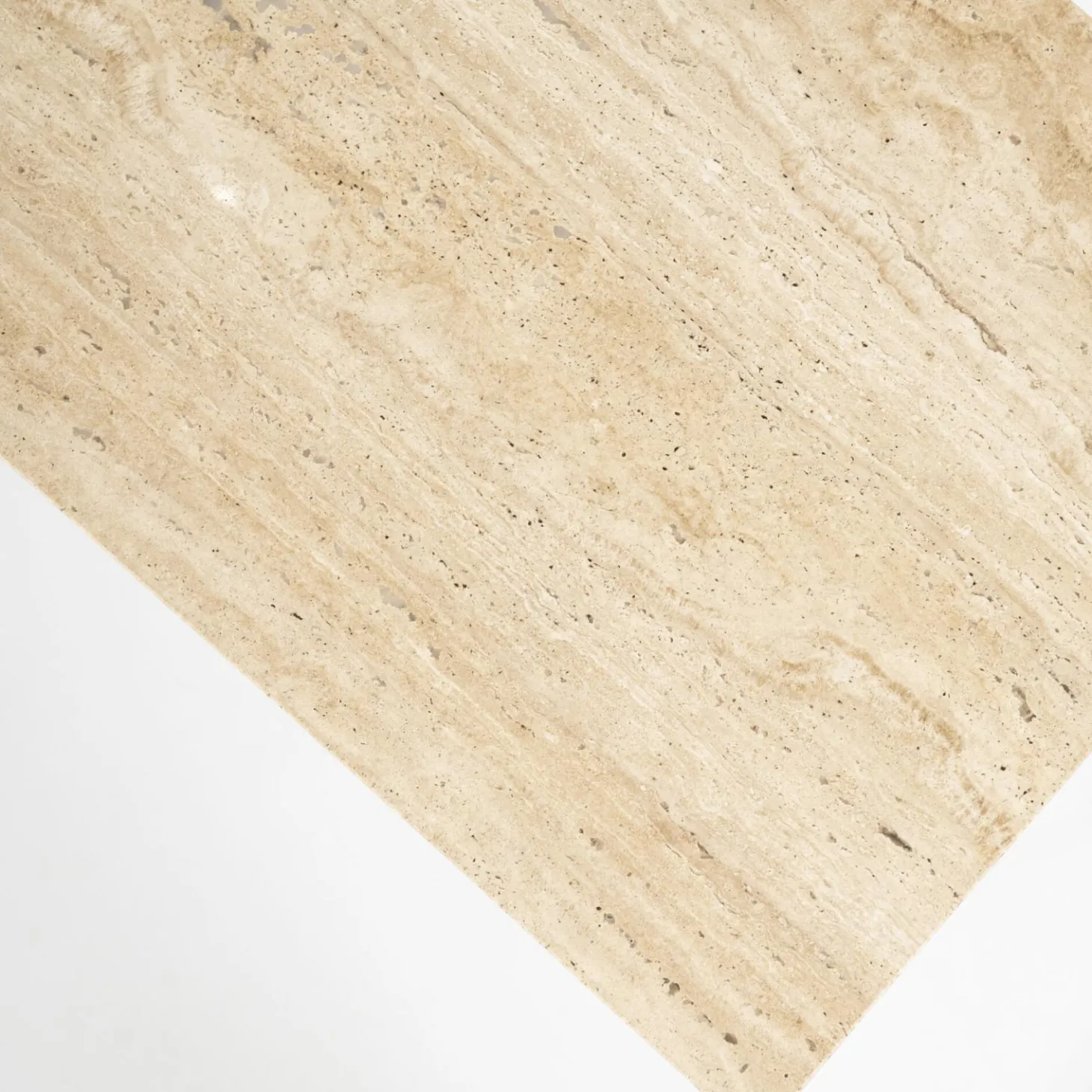 Dressoir Lio Mangohout Travertin 200x41x75cm - bruin - Loft24.nl