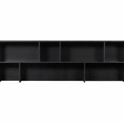 Dressoir New Gravure 200cm - Zwart - Loft24.nl