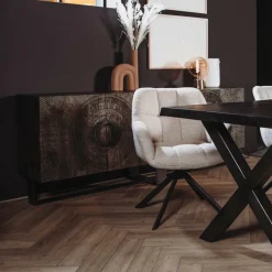 Dressoir Padua Mangohout 200 cm - Loft24.nl