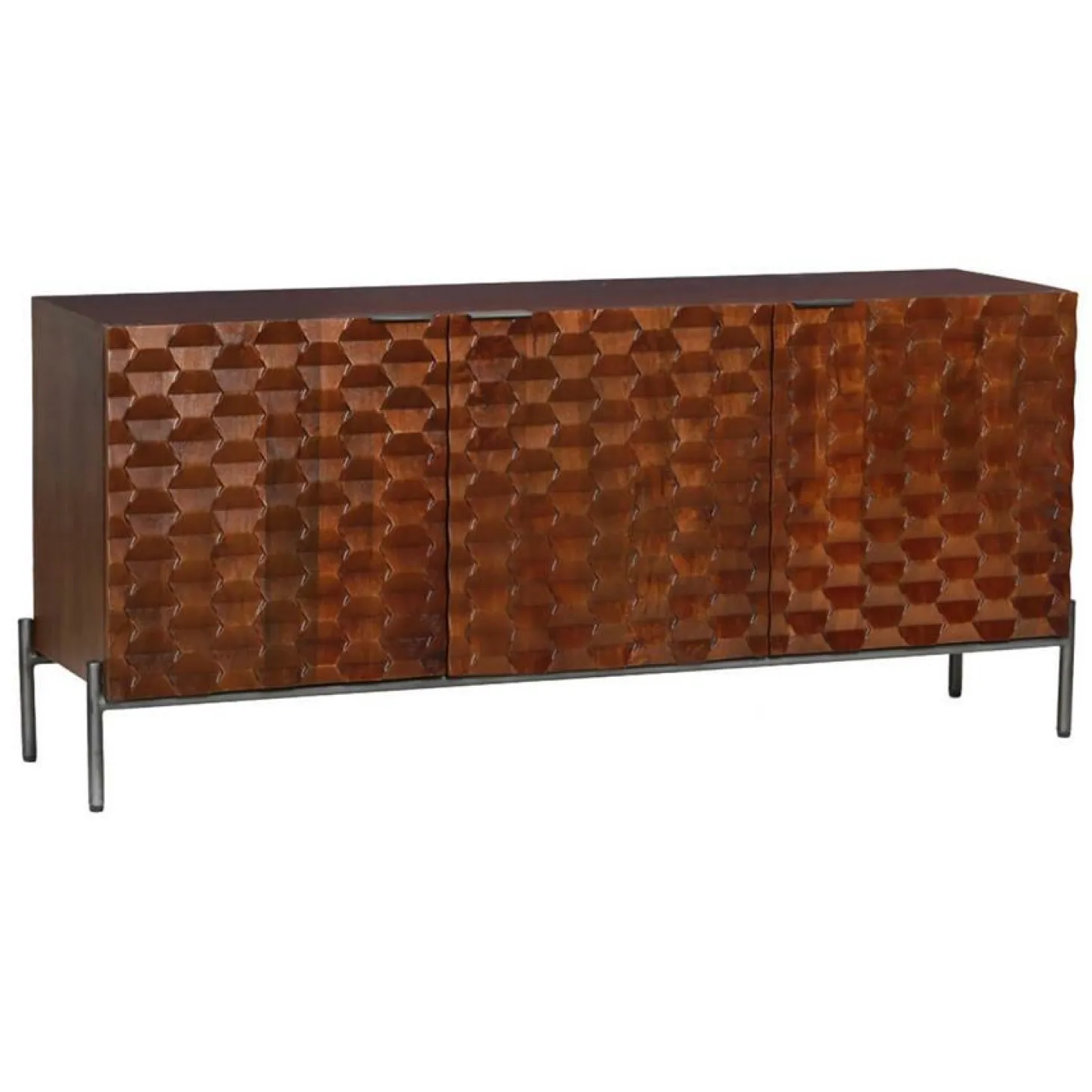 Dressoir Paola Mangohout - 165 cm - Loft24.nl