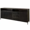 Dressoir Paterno Zwart - 200 cm - Loft24.nl