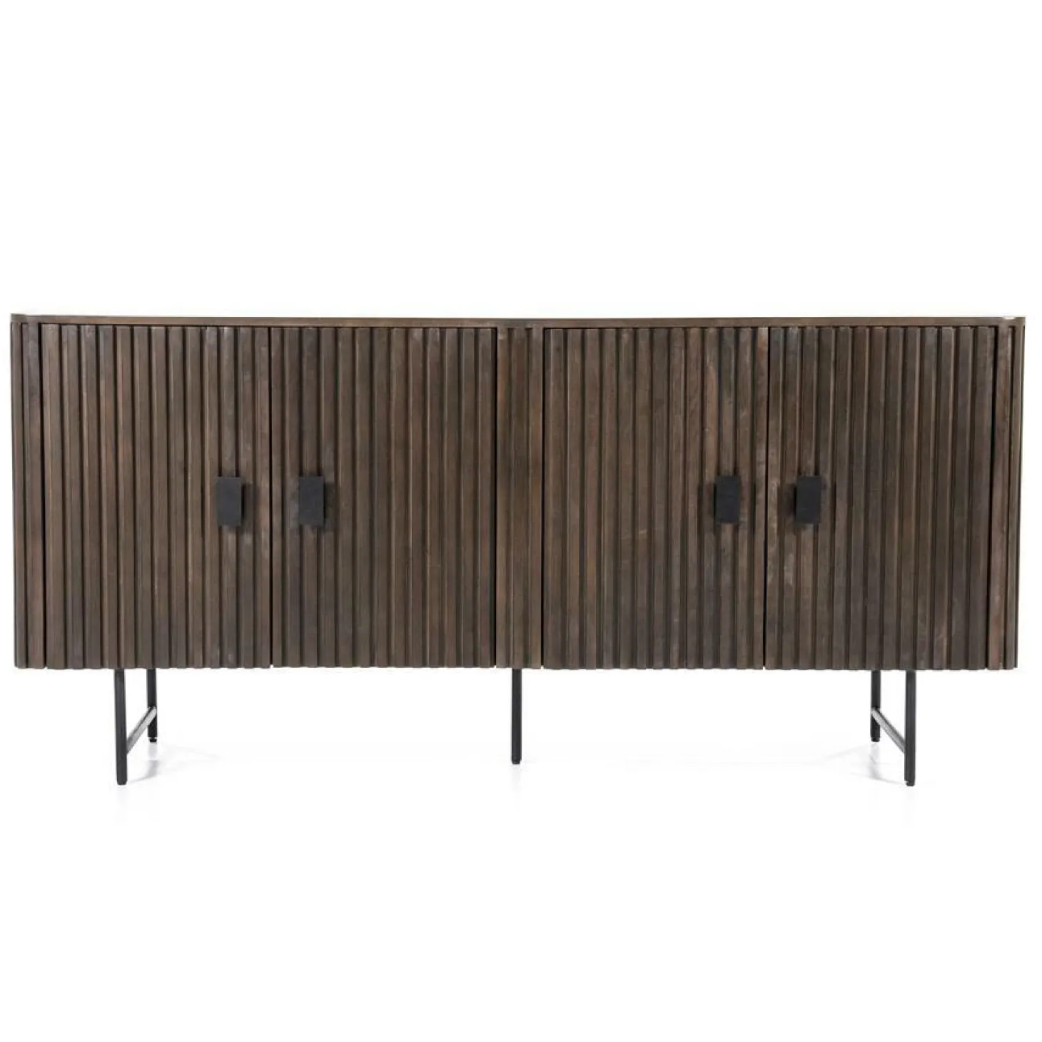 Dressoir Remi Mangohout en Metaal 170cm - Bruin - Loft24.nl