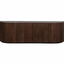 Dressoir Sense Mangohout, 160cm, kleur Walnoot - Loft24.nl