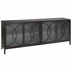 Dressoir Stelvio 200 cm - Gun Metal - Loft24.nl