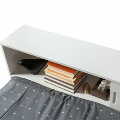 Eenpersoonshoekbed Connect - Wit - Loft24.nl