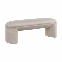 Eetkamerbank Fargo Velvet - Khaki - Loft24.nl