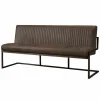Eetkamerbank Ferro 155 cm - Donkerbruin - Loft24.nl