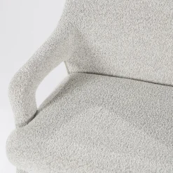 Eetkamerbank Fika Bouclé - kleur Beige - Loft24.nl