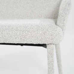 Eetkamerbank Fika Bouclé - kleur Beige - Loft24.nl