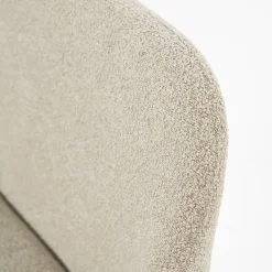 Eetkamerbank Fika Bouclé - kleur Taupe - Loft24.nl