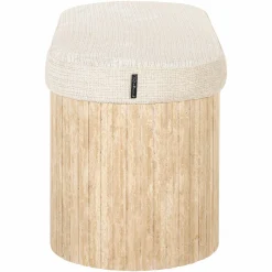 Eetkamerbank Gallice Travertin - 120cm - Loft24.nl