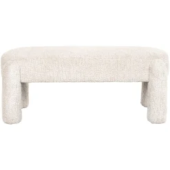 Eetkamerbank Holly Chenille - Creme - Loft24.nl