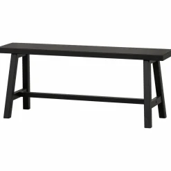 Eetkamerbank Imme Grenenhout 110cm, kleur Zwart - Loft24.nl
