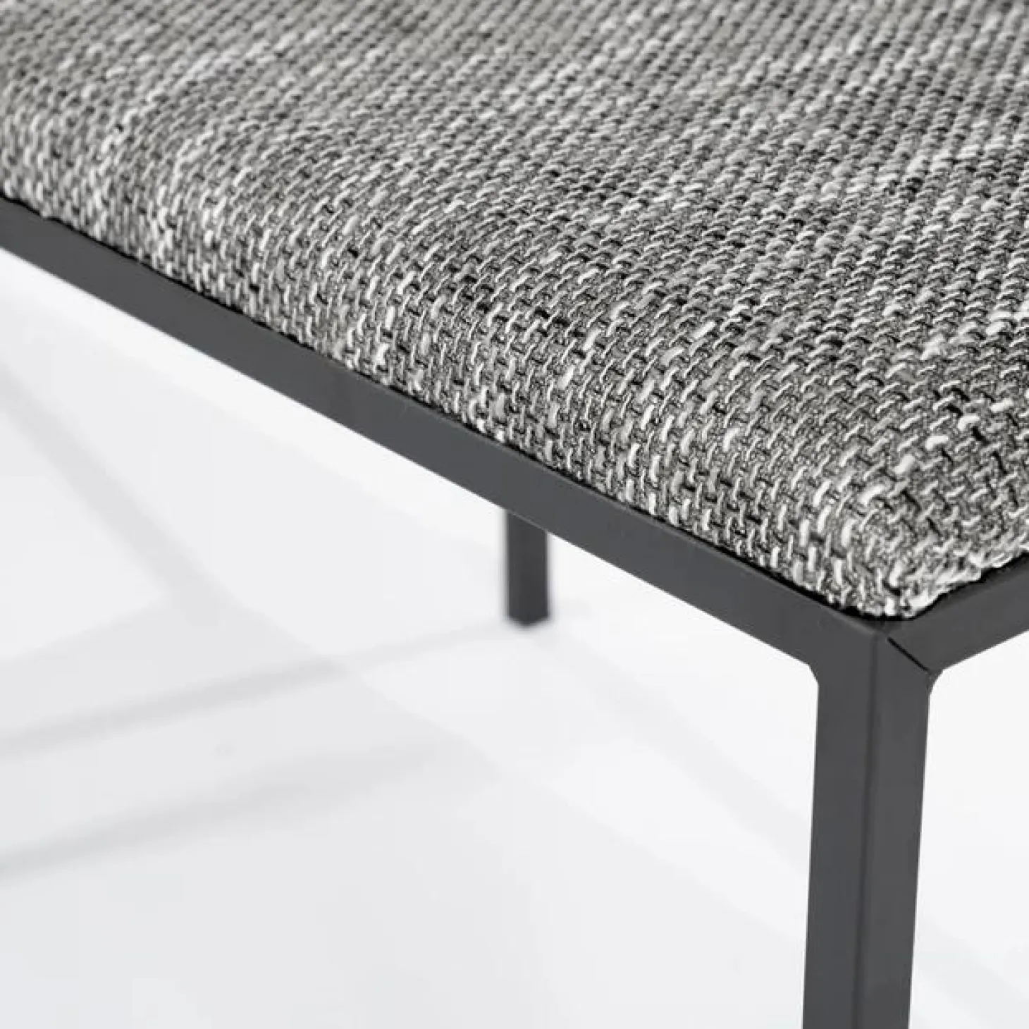 Eetkamerbank Lass 135 cm - Antraciet - Loft24.nl