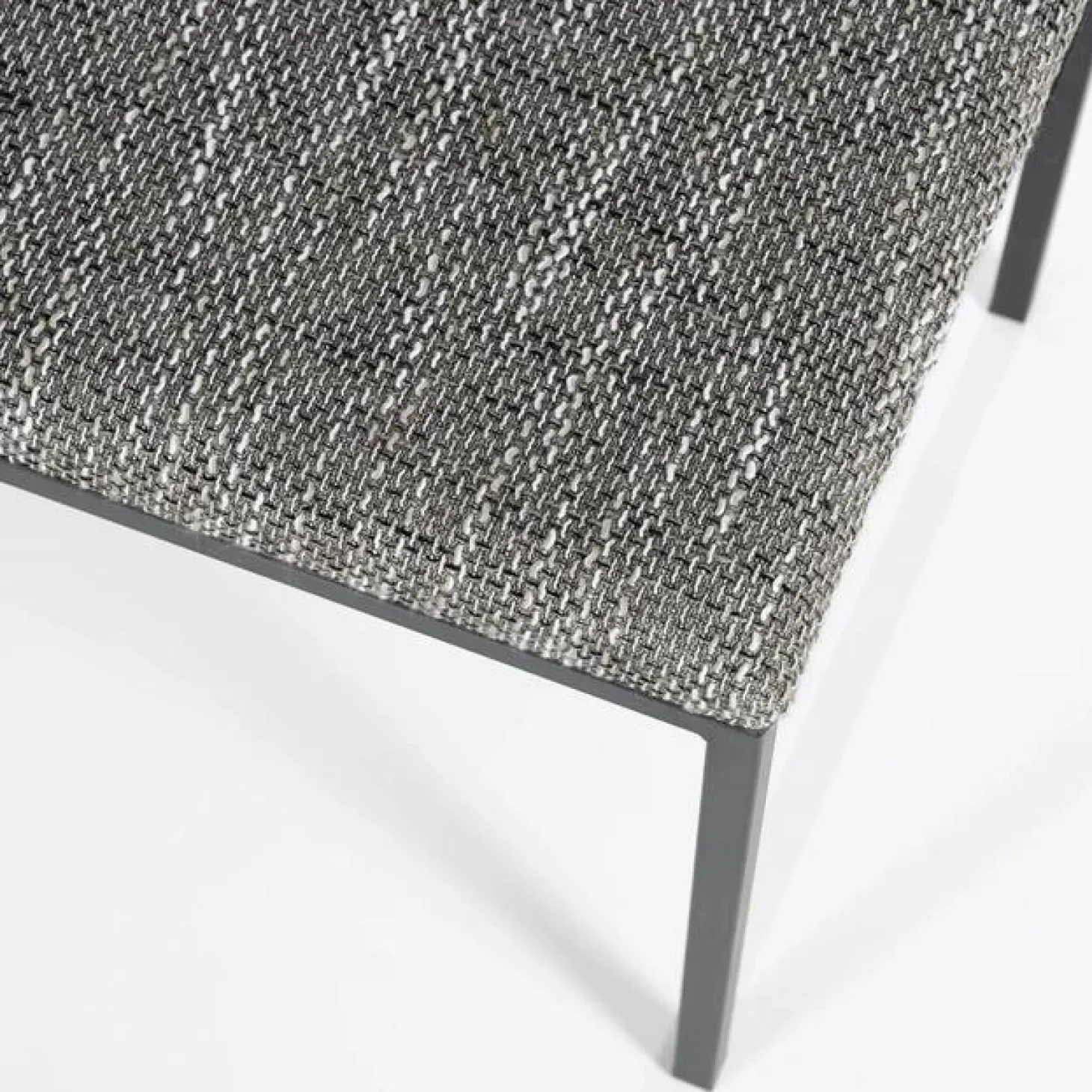 Eetkamerbank Lass 135 cm - Antraciet - Loft24.nl