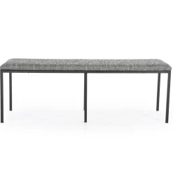 Eetkamerbank Lass 135 cm - Antraciet - Loft24.nl