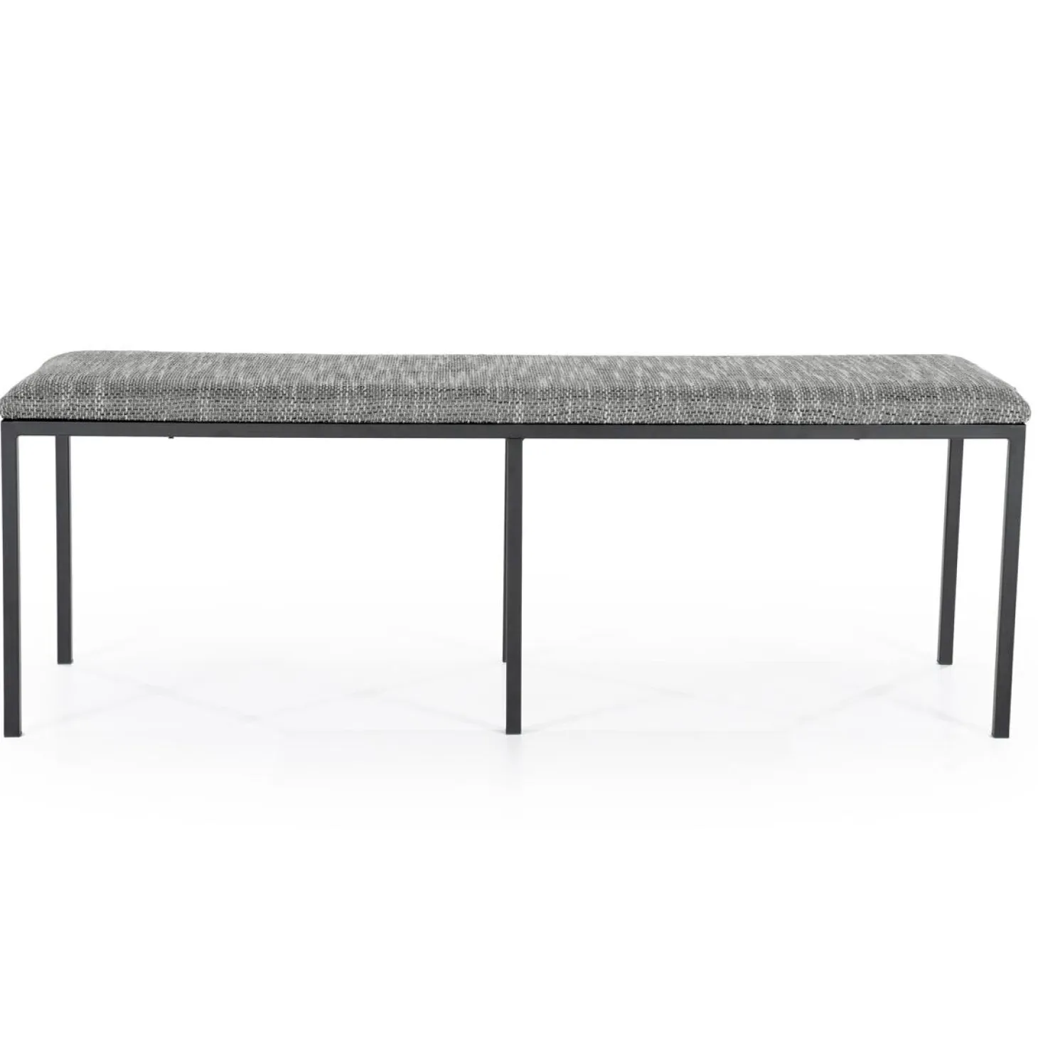 Eetkamerbank Lass 135 cm - Antraciet - Loft24.nl