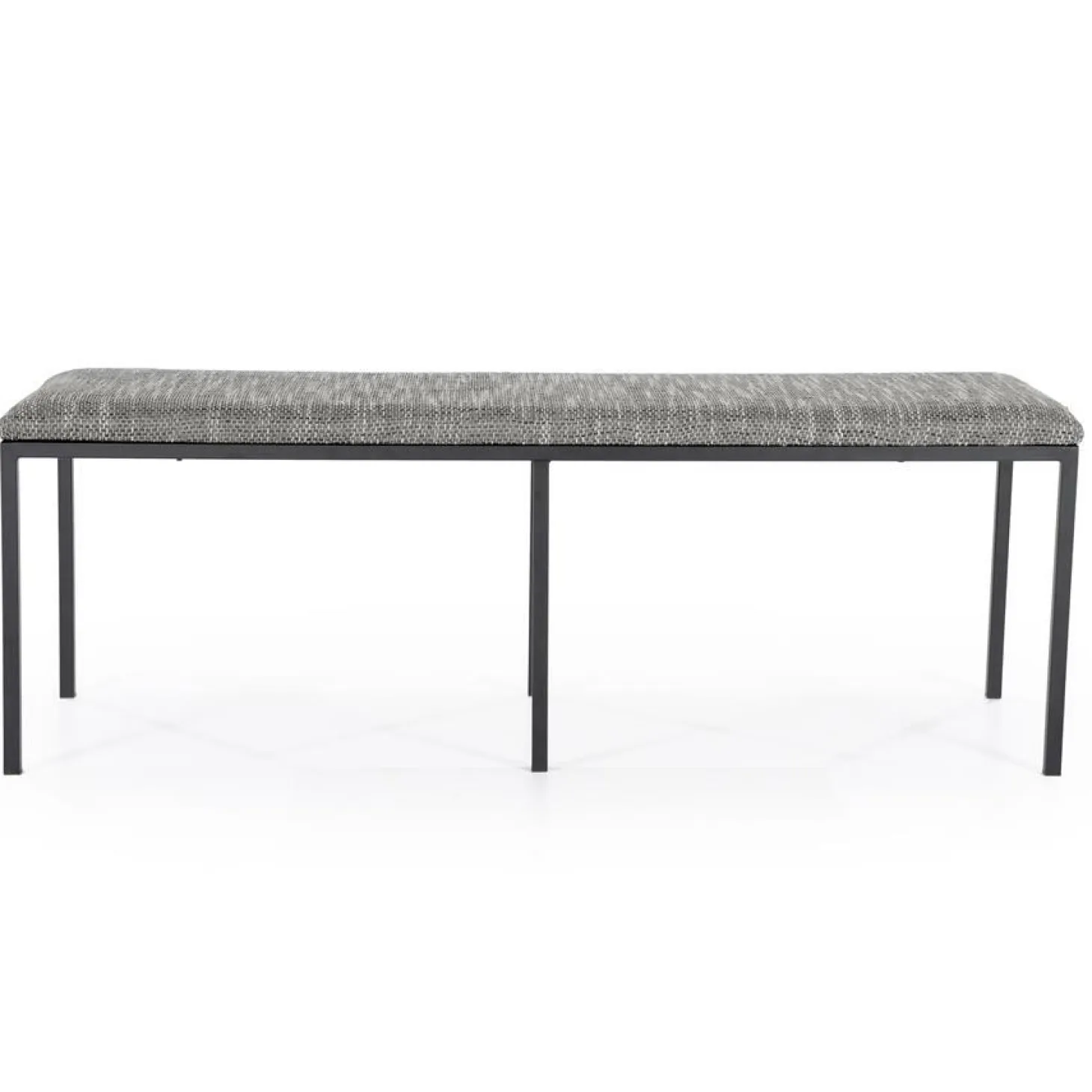 Eetkamerbank Lass 135 cm - Antraciet - Loft24.nl