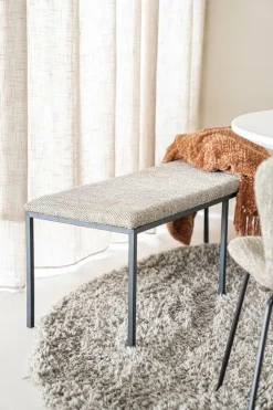 Eetkamerbank Lass 135 cm - Bruin - Loft24.nl