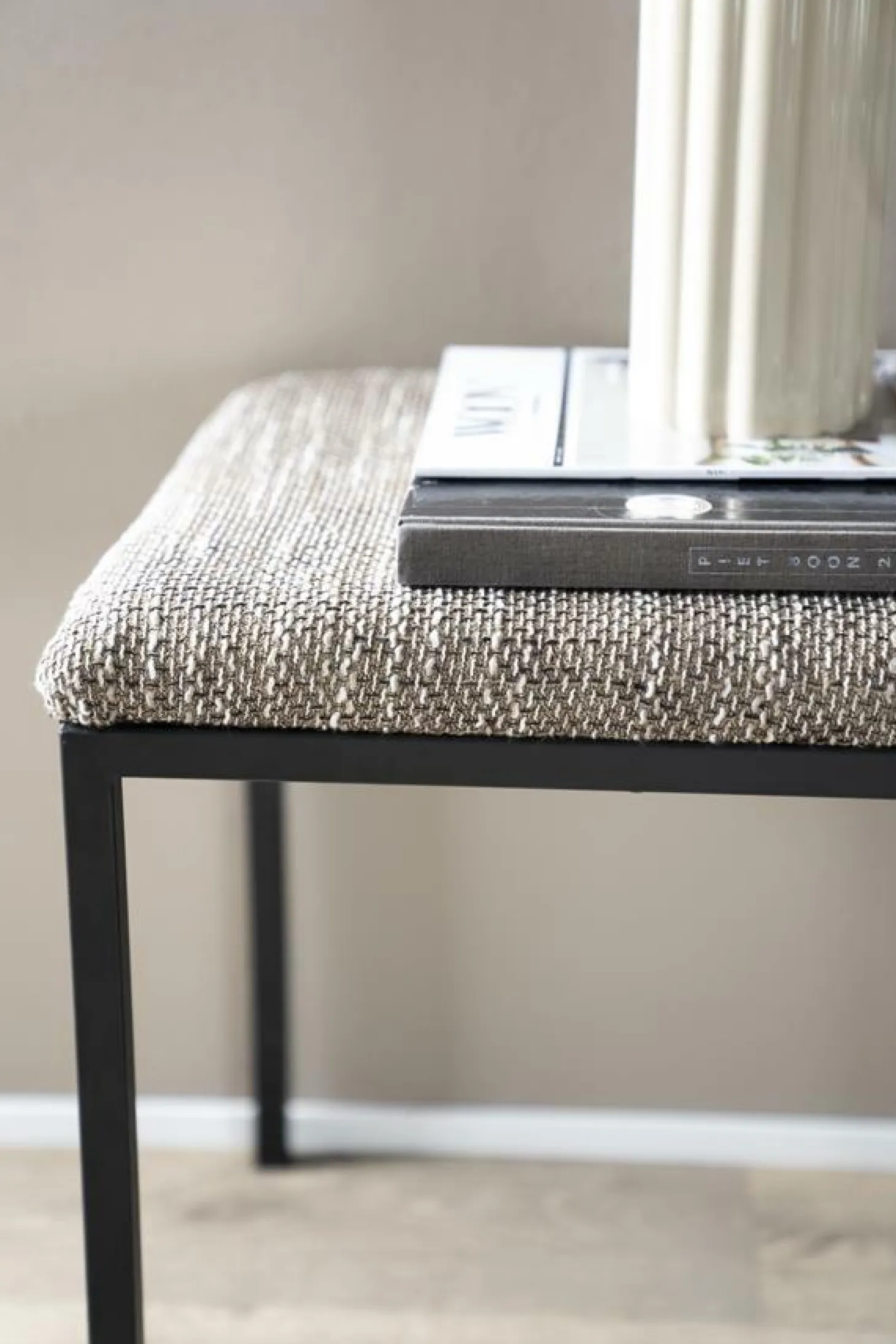 Eetkamerbank Lass 135 cm - Bruin - Loft24.nl