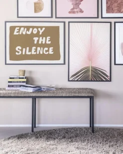 Eetkamerbank Lass 135 cm - Bruin - Loft24.nl