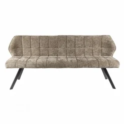 Eetkamerbank Raster Rich - Champagne - 180 cm - Loft24.nl