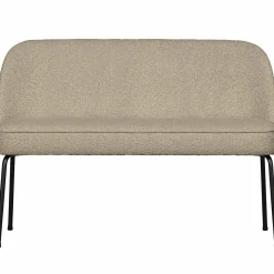Eetkamerbank Vogue Bouclé - Beige - Loft24.nl