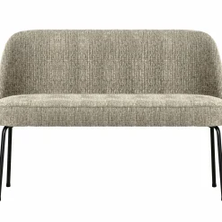 Eetkamerbank Vogue Velvet Structure, 120cm - Wheatfield - Loft24.nl