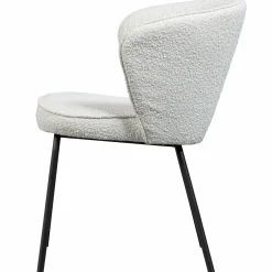 Eetkamerstoel Admit Bouclé - Naturel - Loft24.nl