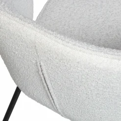 Eetkamerstoel Admit Bouclé - Naturel - Loft24.nl