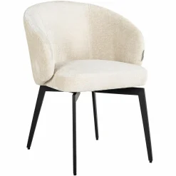 Eetkamerstoel Amphara Chenille - Loft24.nl
