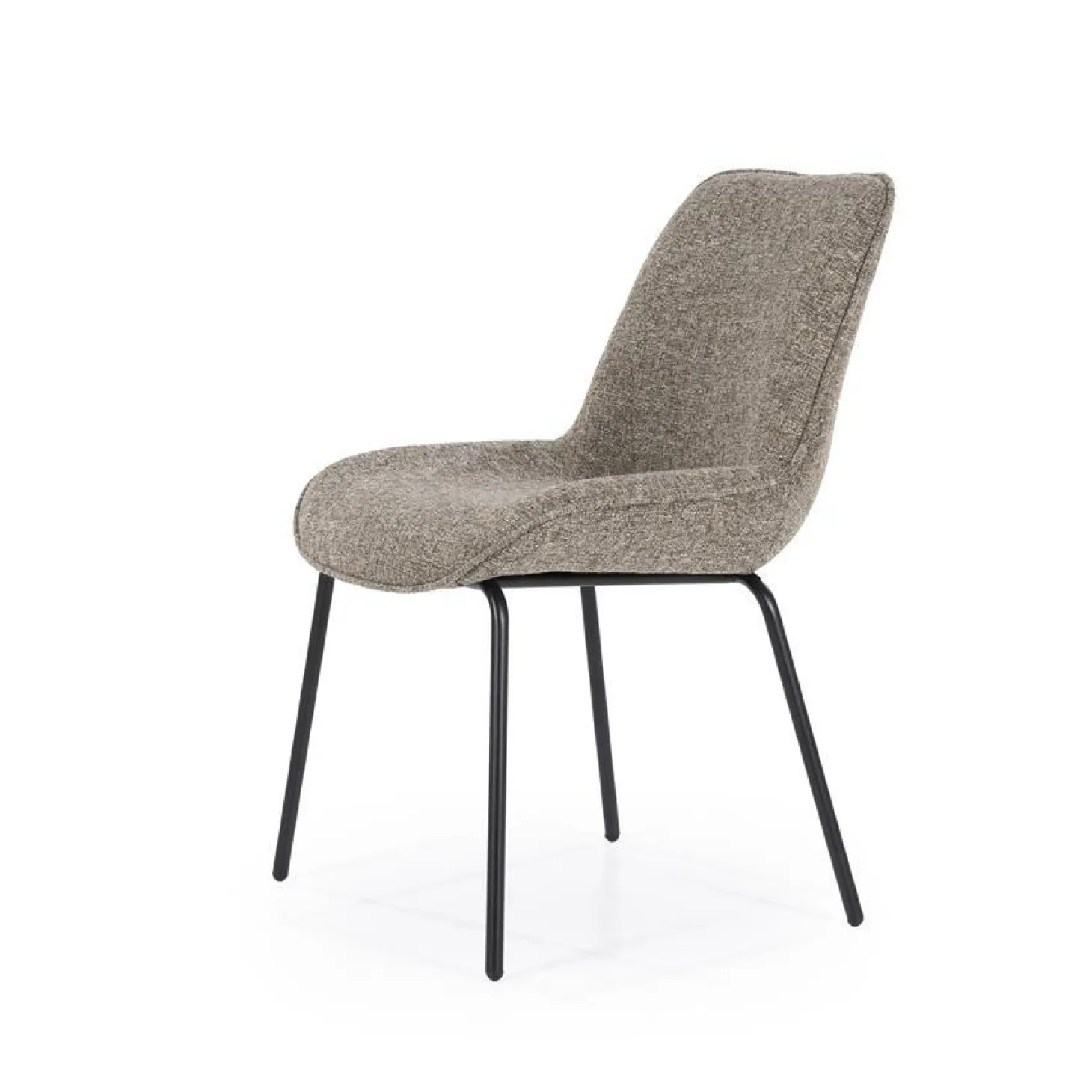 Eetkamerstoel Base - kleur Bruin - Loft24.nl