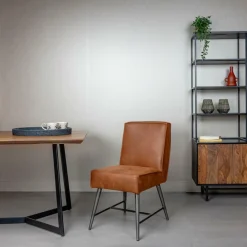 Eetkamerstoel Belmonte - Cognac - Loft24.nl
