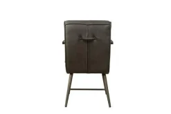 Eetkamerstoel Belmonte met armleuning - Cognac - Loft24.nl