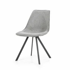 Eetkamerstoel Boy - grijs - Loft24.nl