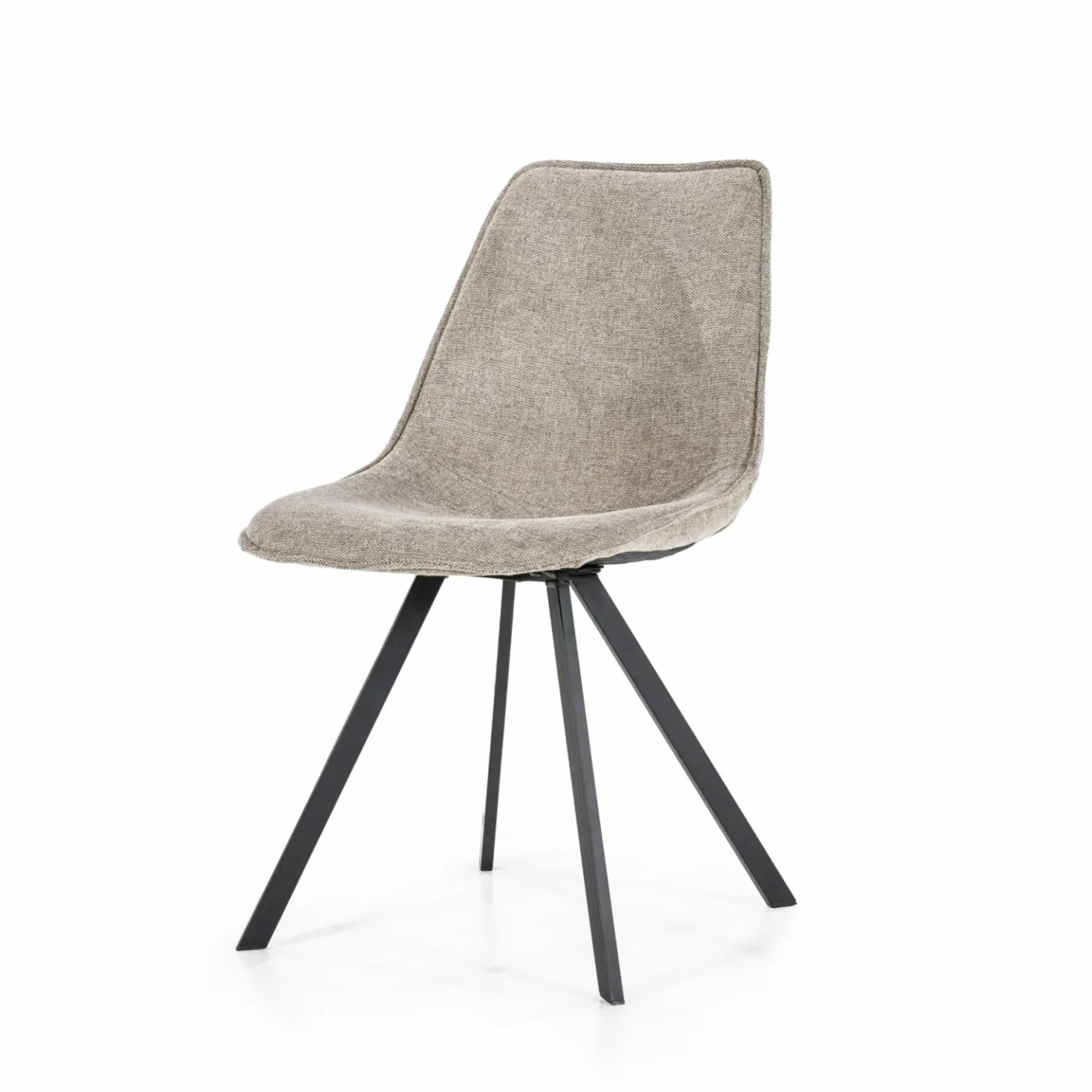 Eetkamerstoel Boy - taupe - Loft24.nl