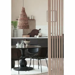 Eetkamerstoel Close Lederlook en Hout - Loft24.nl