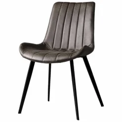 Eetkamerstoel Eljas - Antraciet - Loft24.nl