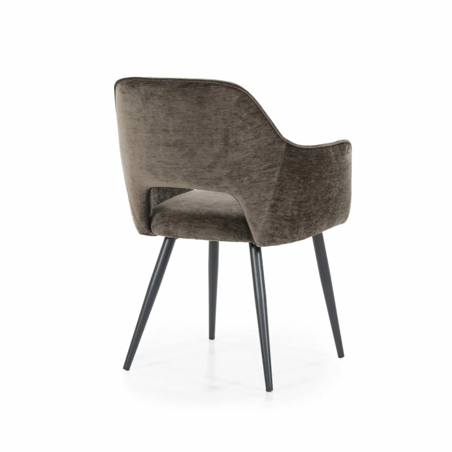 Eetkamerstoel Esmee met armleuning - Bruin - Loft24.nl