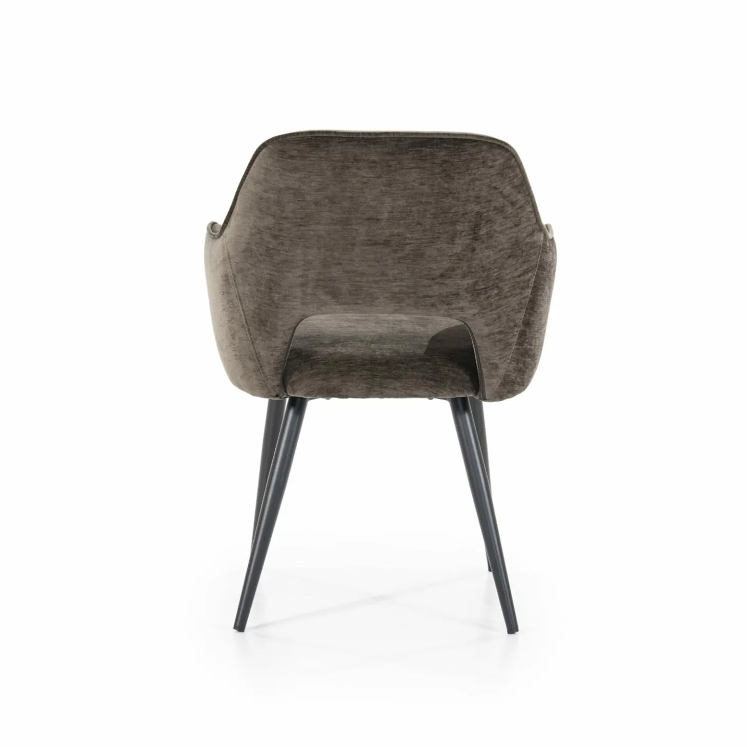 Eetkamerstoel Esmee met armleuning - Bruin - Loft24.nl